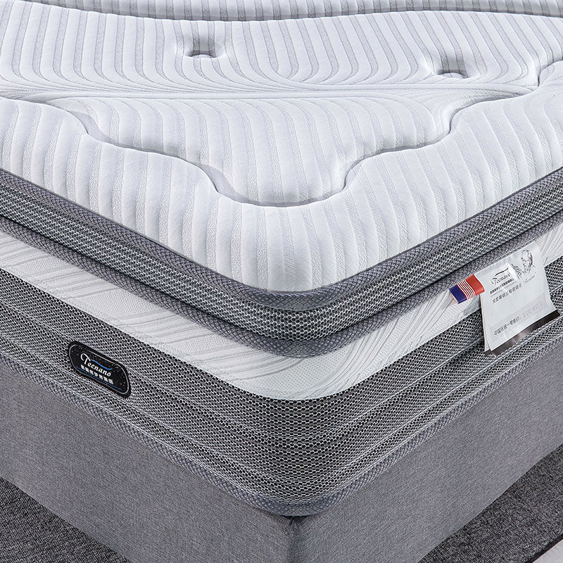 Ice Silk Fabric Memory Foam Pocket Spring Mattress