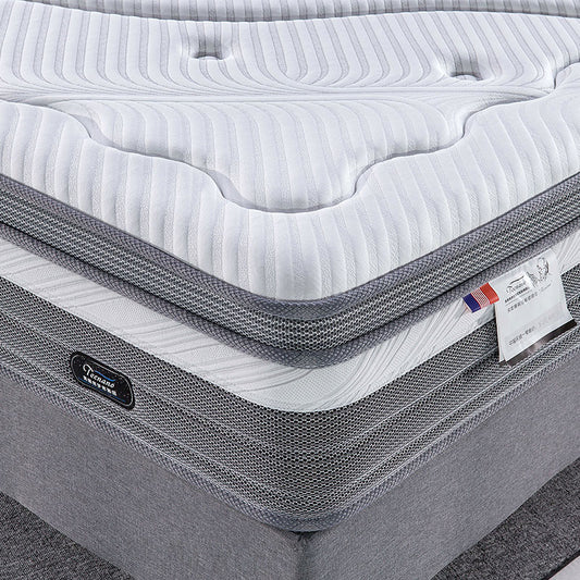 Ice Silk Fabric Memory Foam Pocket Spring Mattress