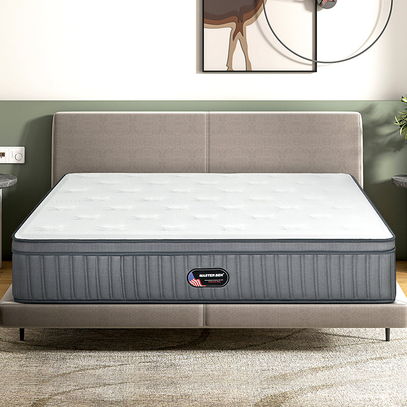 Euro Top Compressed Quality 14 Inch Queen Size Pocket Spring Mattress