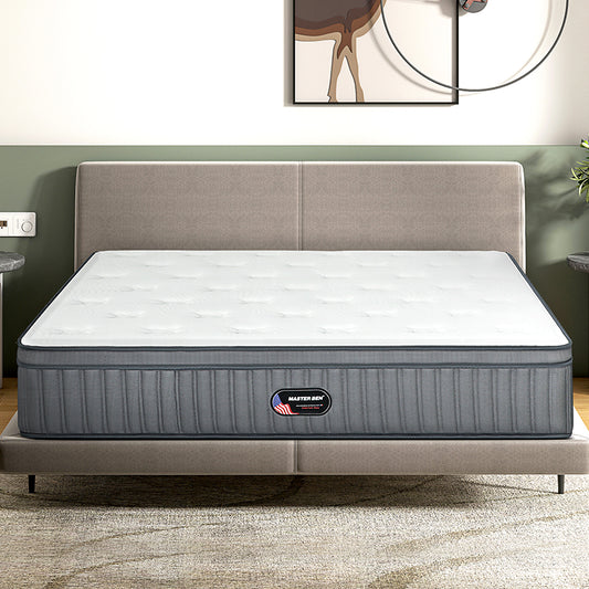 Euro Top Compressed Quality 14 Inch Queen Size Pocket Spring Mattress