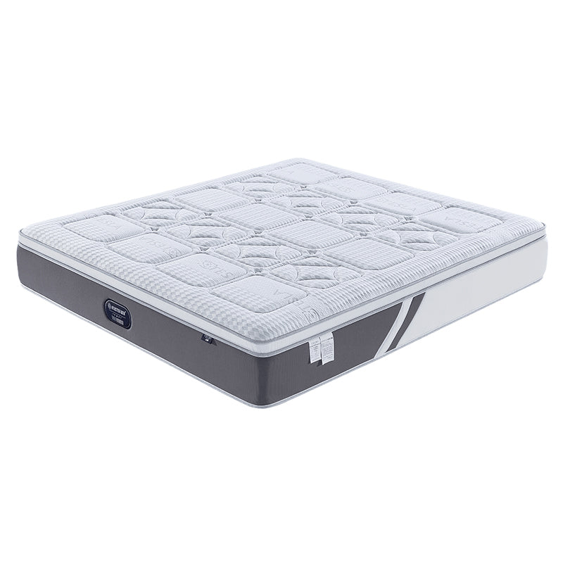Hypo-allergenic Luxury Euro Top Design Pocket Spring Coil King Size Mattress