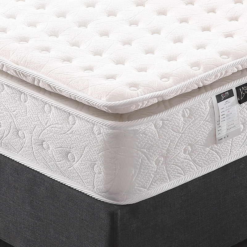 Euro Top Double Bed Queen Size Bonnell Spring Mattress