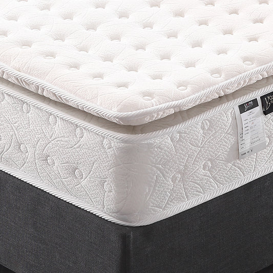 Euro Top Double Bed Queen Size Bonnell Spring Mattress