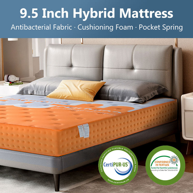 Wholesale King Size Super Soft Foam Double Bed Pocket Spring Mattress