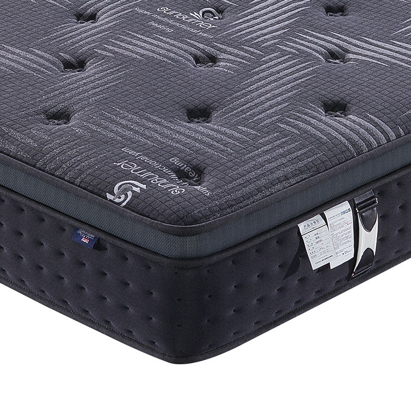 Hotel Luxury Gel Bamboo Foam Queen Size Mattress Roll In A Box